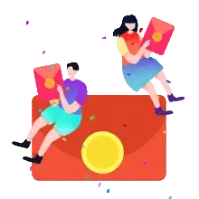 Ícone de benefícios flutuante - clique para participar